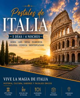 5014 - POSTALES DE ITALIA